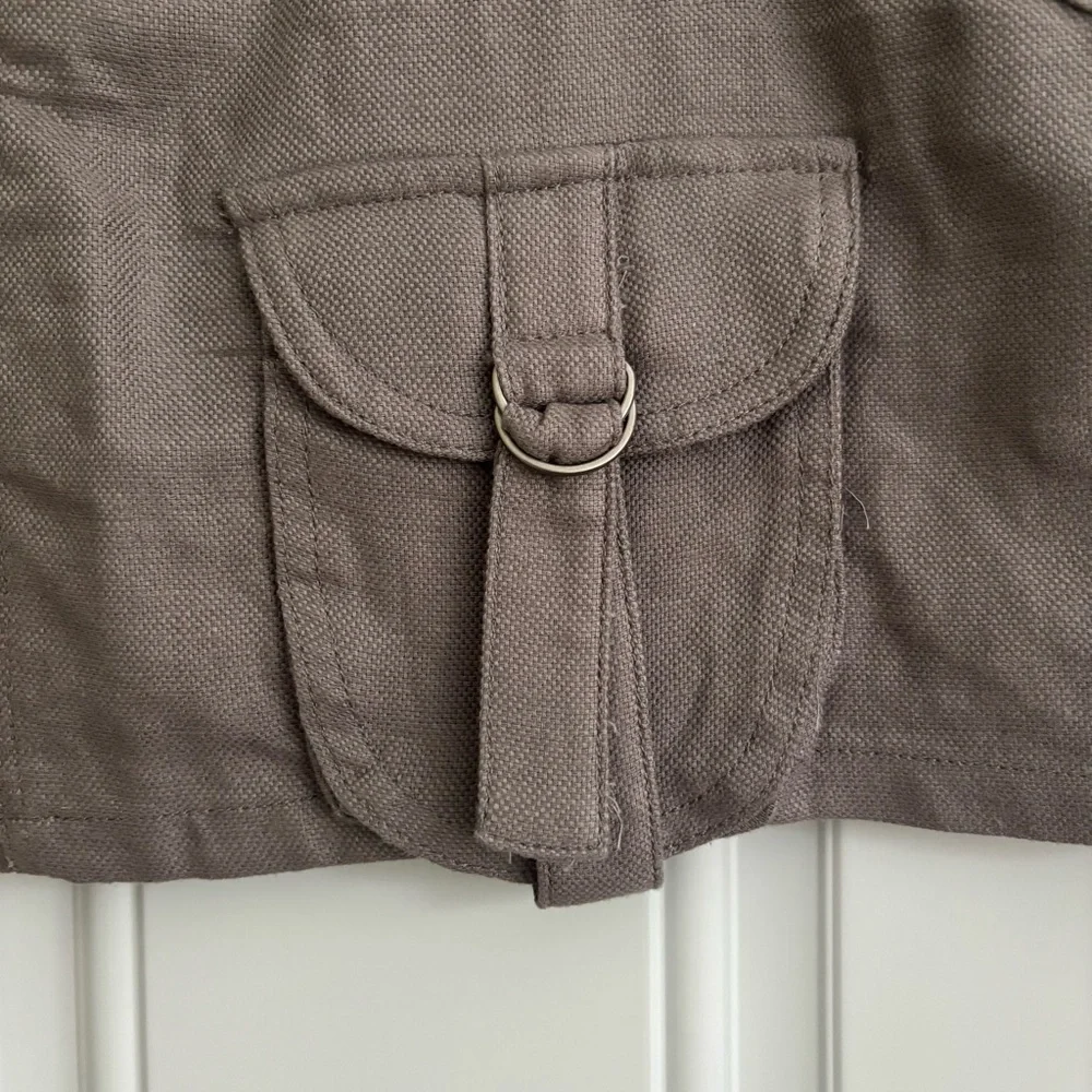 ❤️2/$15 or 3/$21❤️NWT Fashion Nova Grey No Promises Cargo Mini Skirt, Size XL - Picture 5 of 13